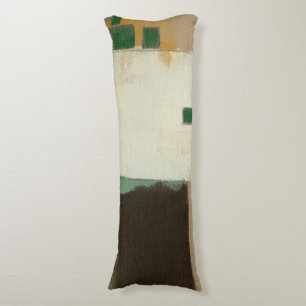 Coussins Longs Peinture expressionniste avec pointes de brosse lo