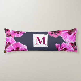 Coussins Longs Pépites roses Monogrammes