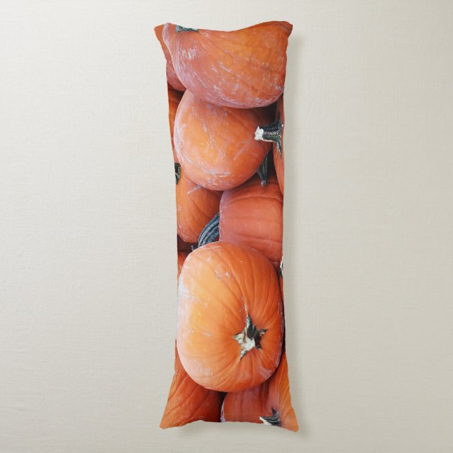 Coussins Longs Pile Citrouille tombé (Devant (Vertical))