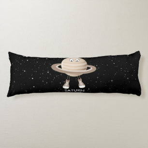 Coussins Longs Planète Saturne & étoiles