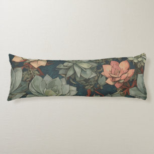 Coussins Longs Plante Lover Succulents Motif