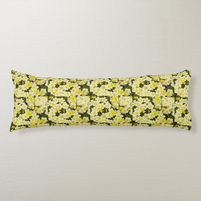 Coussins Longs Primroses du printemps (Devant)