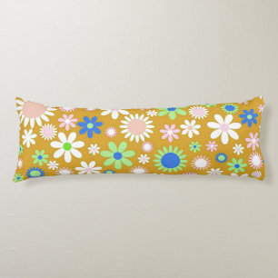 Coussins Longs Puissance des fleurs d'or