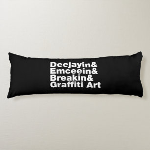 Coussins Longs Quatre éléments de l'Hip hop