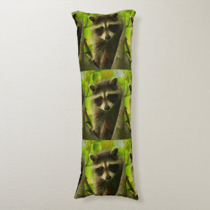 Coussins Longs raton laveur