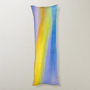 Coussins Longs Rayon doré abstrait