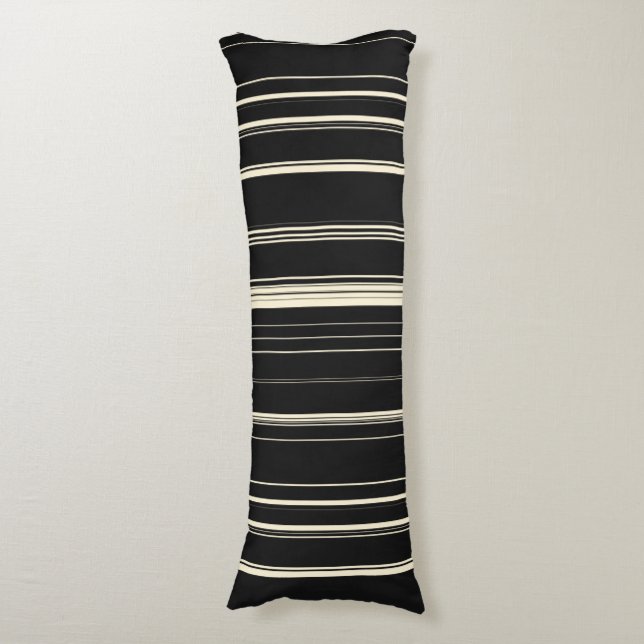 Coussins Longs Rayures Vintage  (Devant (Vertical))