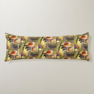 Coussins Longs "Red Fox Kit's Antics"