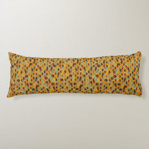 Coussins Longs Rétro motif géométrique 3