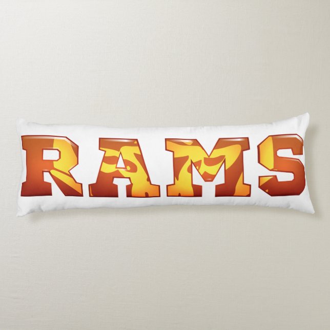Coussins Longs Rockford Rams (Dos)