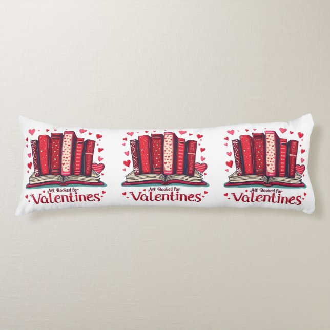 Coussins Longs Romantic Reading Vibes Cozy Valentine Gift (Devant)