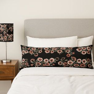 Coussins Longs Rose et vert doux d'inspiration baroque