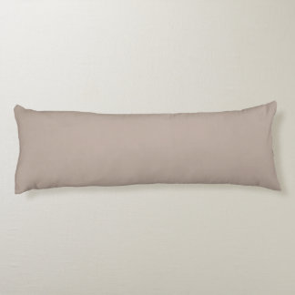 Coussins Longs Rose neutre Taupe couleur solide Sw 0002