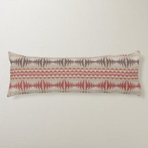 Rouille Rouge Taupe Beige Dark Brown Tribal Art