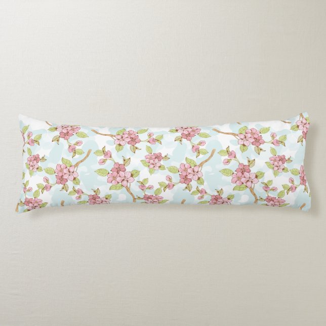 Coussins Longs Sakura/Fleur de cerisiers (Devant)
