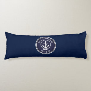 Coussins Longs Sceau nautique Ancre