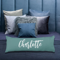 Script de nom cygne foncé vert