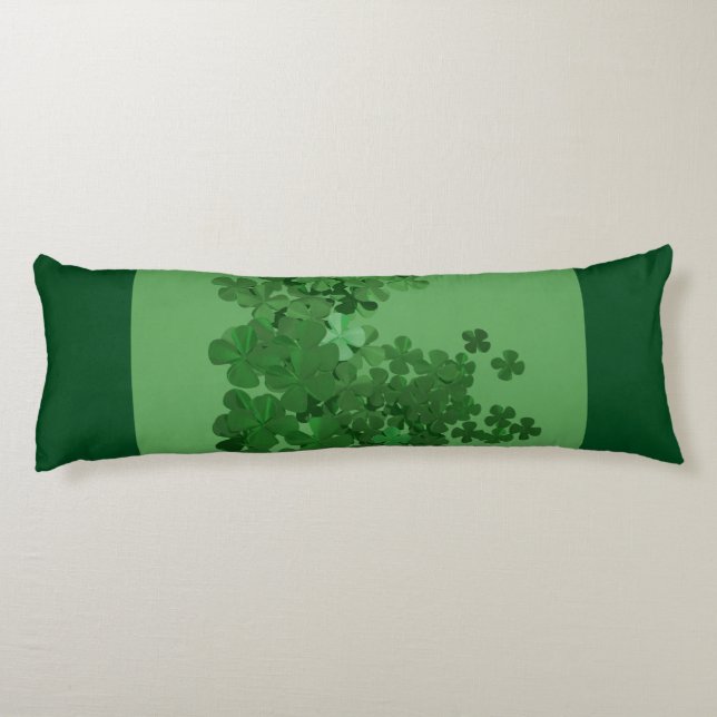 Coussins Longs Shamrock de la Saint-Patrick (Dos)