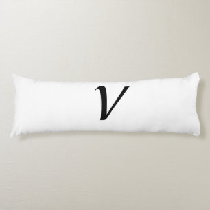 Coussins Longs simple minimum ajouter votre texte monogramme phot