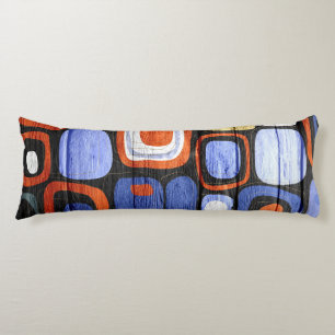 Coussins Longs Style Abstrait Pastel moderne en bois #2