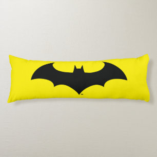Coussins Longs Symbole Batman Logo Simple Bat Silhouette