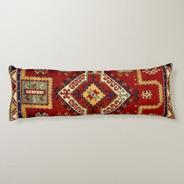 Coussins Longs Tapis de tapis antique (Dos)