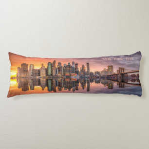 Coussins Longs Texte personnalisé New York City Skyline