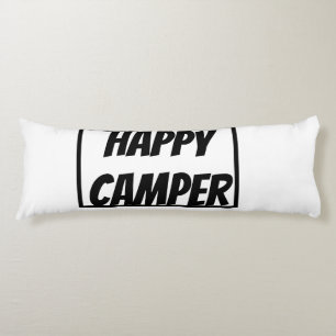 Coussins Longs Titre : Joyeux Campeur Drôle de Camping Aventure E