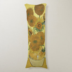 Coussins Longs Tournesols de Vincent van Gogh  , 1888