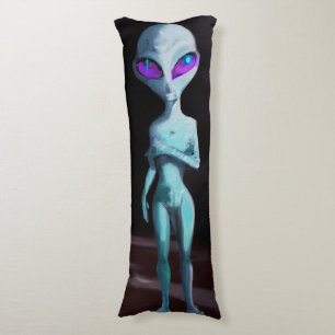 Coussins Longs Une amie alien