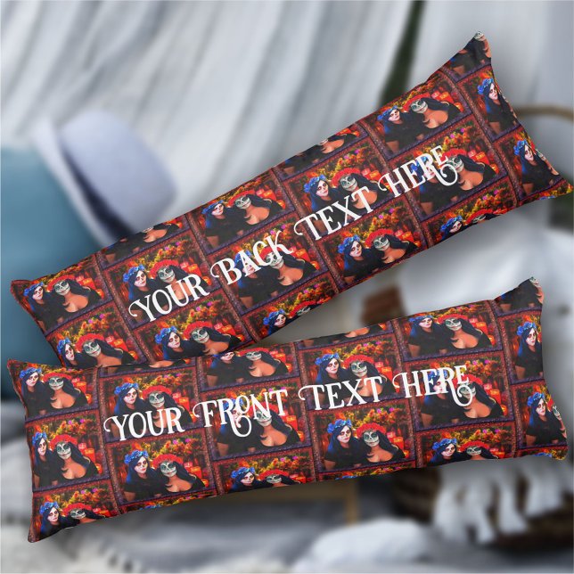 Coussins Longs Vallarta Catrinas avec fleurs et bougies 1718 (Créateur téléchargé)