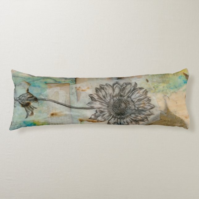 Coussins Longs Vellum Floral I (Devant)