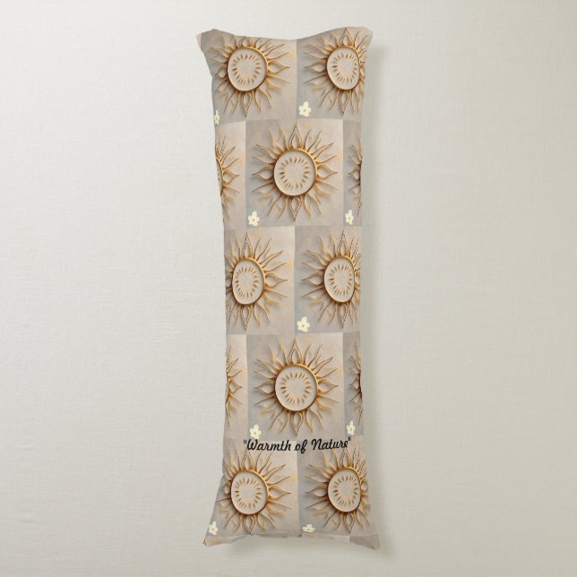 Coussins Longs "Vitalité solaire" (Devant (Vertical))