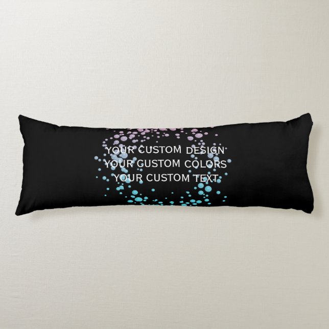 Coussins Longs Votre conception personnalisée ici - (Devant)