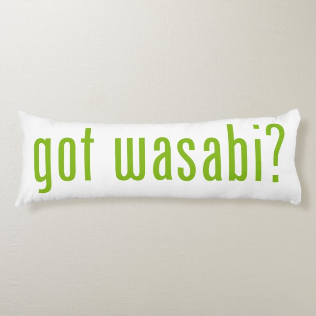 Coussins Longs vous avez wasabi ? (Devant)