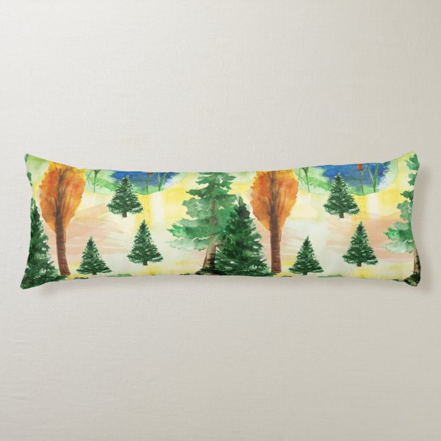 Coussins Longs Watercolor (Devant)