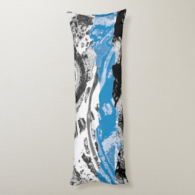 Coussins Longs Wave Mechanism – Custom Body Pillow (20" x 54") (Dos (Vertical))