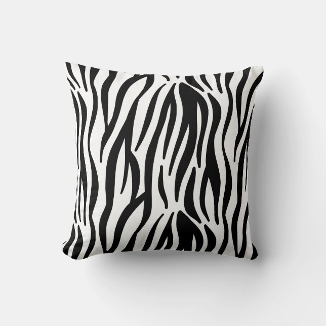 Coussins Motif Zebra Stripe (Recto)