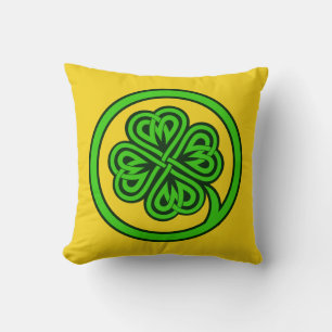 Coussins personnalisés Shamrocks tribaux