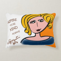COUSSINS POSITIFS ! - coussin fait sur commande