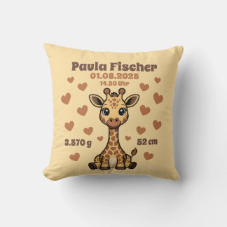 Coussins pour bébés pour la naissance — girafe — p
