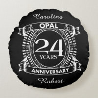24ème anniversaire de mariage opale