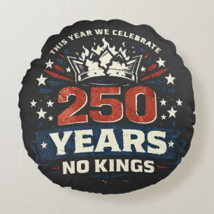 Coussins Ronds 250 Ans Pas De Rois Patriotique