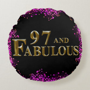 Coussins Ronds 97e anniversaire 