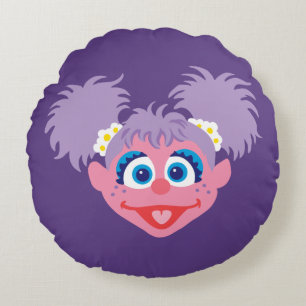 Coussins Ronds Abby Cadabby Face