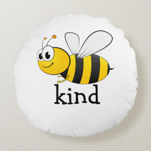 Coussins Ronds Abeille mignonne