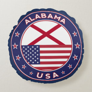 Coussins Ronds Alabama, États-Unis, Alabama