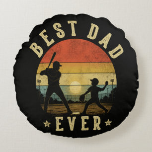 Coussins Ronds Amateur de sport Meilleur papa ever