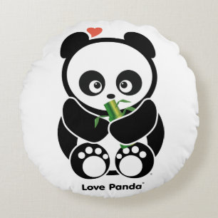 Coussins Ronds Amour Panda®