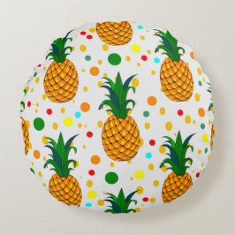 Coussins Ronds ananas 2 jetez oreiller